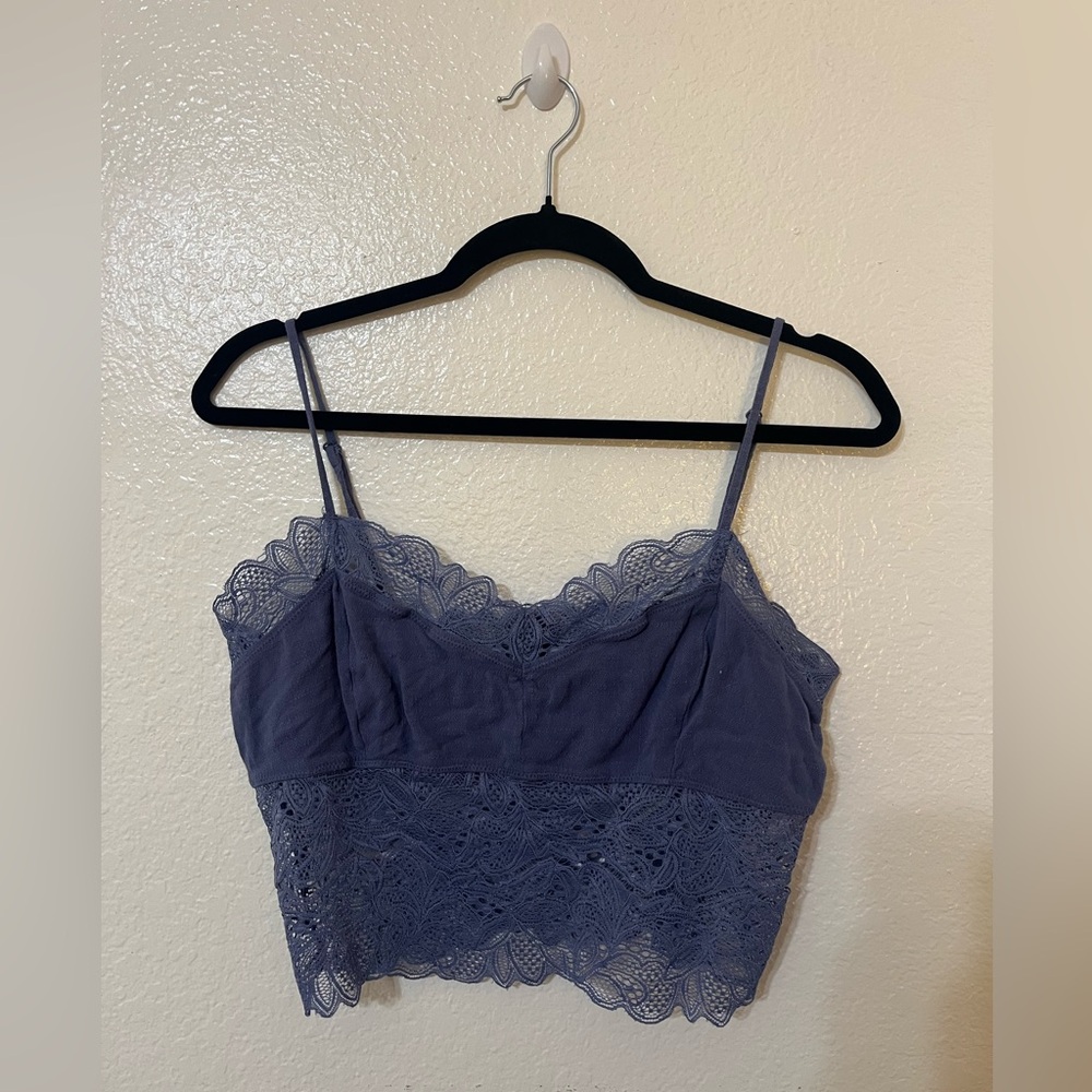 Intimately FP Lace Trim Cami Top in Purple